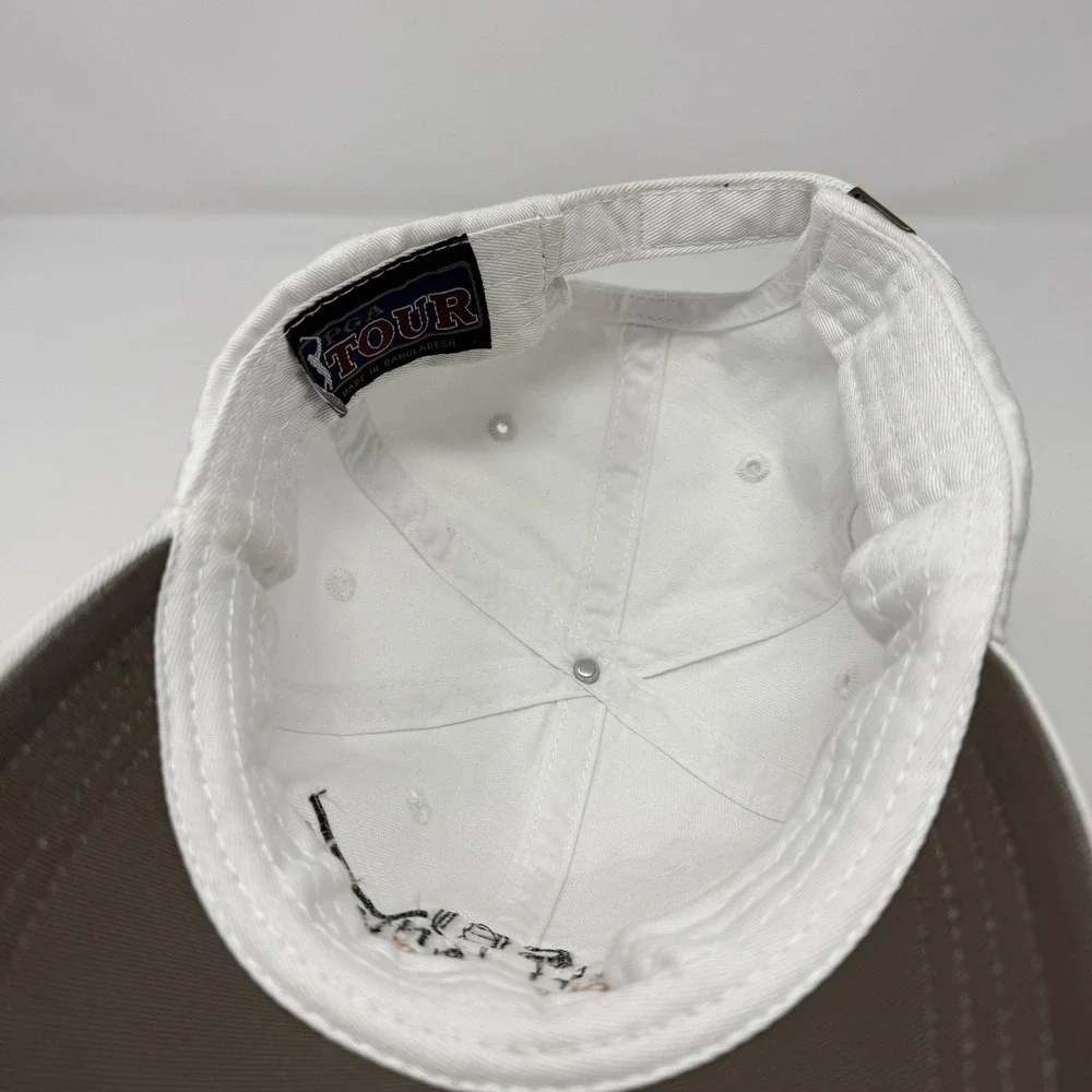 SEI Pennsylvania Classic Hat Cap Strap Back Mens One Size White PGA Tour Golf